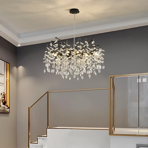 Modern Crystal Tree Branch Chandelier