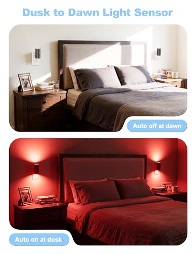 Red Night Light Plug into Wall (4 Count)