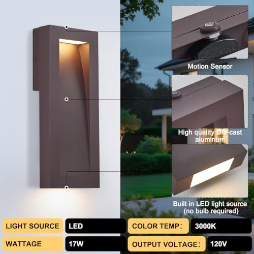Modern Outdoor Wall Light with LED