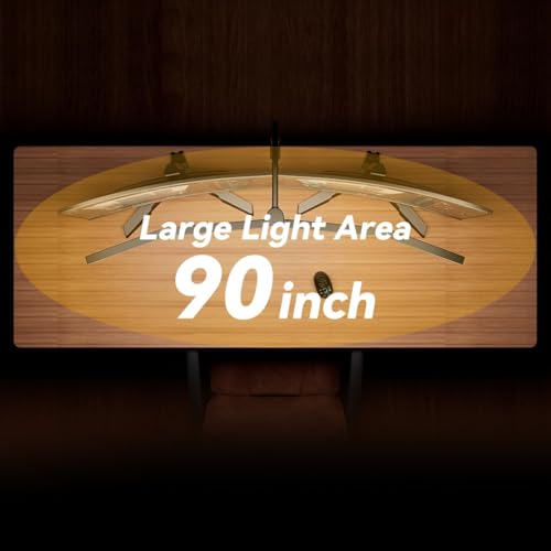 Adjustable LED Desk Lamp with Clamp (4 Count)