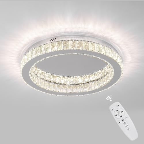 Dimmable Crystal LED Ceiling Light