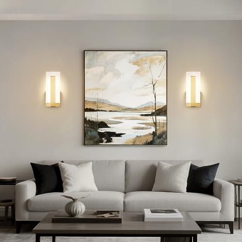 LED Wall Sconce Set of 2