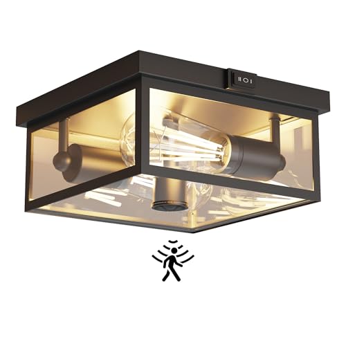 Outdoor Ceiling Light with Motion Sensor