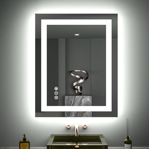 28"X32" LED Bathroom Mirror with Lights