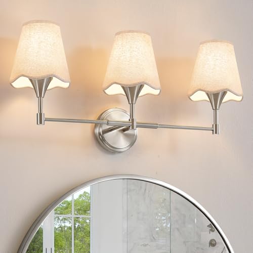 Brushed Nickel Bathroom Vanity Light (Brushed Nickel / 3 LIGHT)