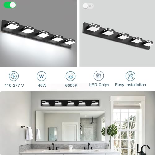 LED Modern Bathroom Vanity Light Fixtures