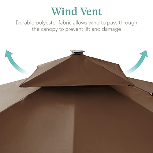 10x10ft Cantilever Patio Umbrella w