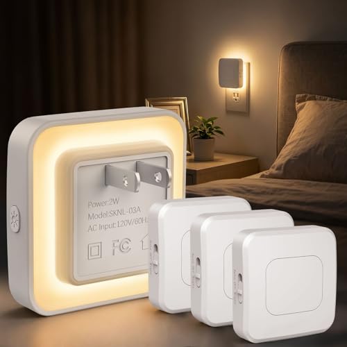 Backlit Motion Sensor Night Light 4 Pack (4 Count)