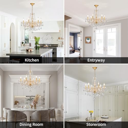 Crystal Chandelier Light Fixture