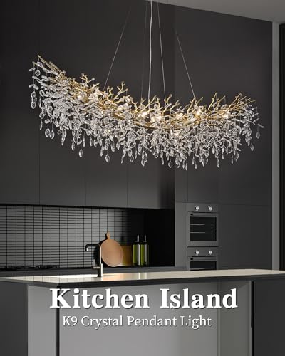 Modern Crystal Chandelier for Dining Room
