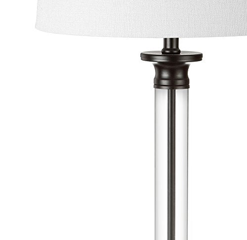 Mason 30" Glass and Metal Table Lamp