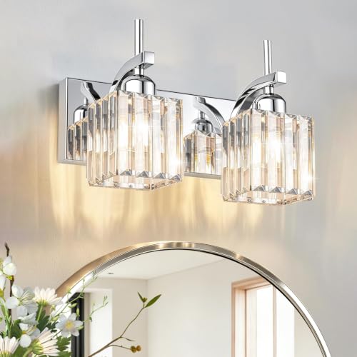 Chrome Vanity Light (Chrome / 2-Light)