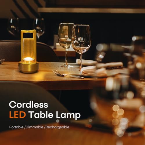 Portable Metal Table Lamp for Indoor