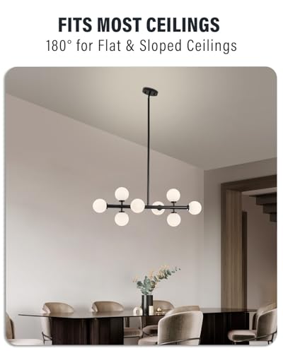 Modern Linear Chandeliers for Dining Room