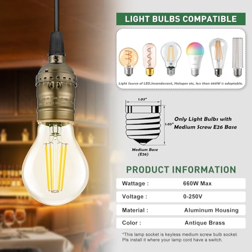 Keyless Lamp Socket