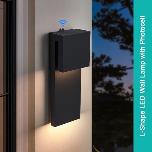 Dusk to Dawn Outdoor Wall Lights 2 Packs (2 Count)