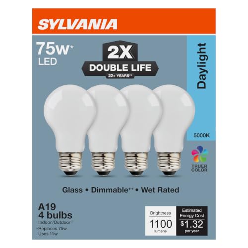 Sylvania Double Life LED Light Bulb (4 Count)