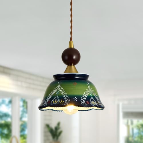 vintage ceramic pendant light 1