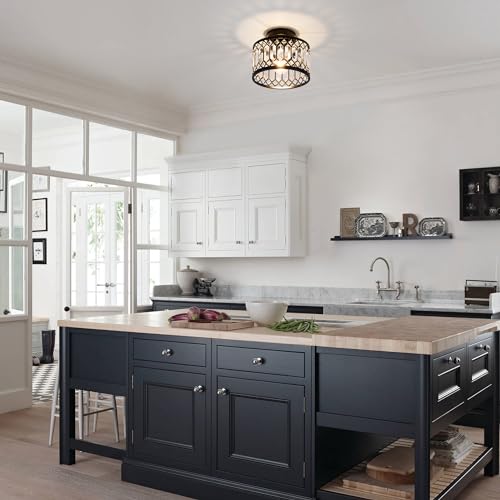 Crystal Ceiling Light Fixture