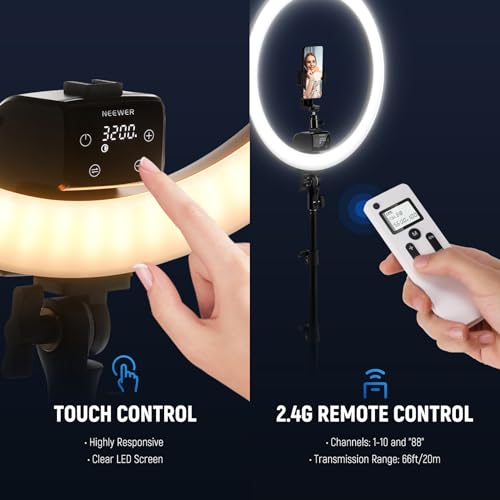 Advanced 18" LED Ring Light with Tripod Stand Phone Holder