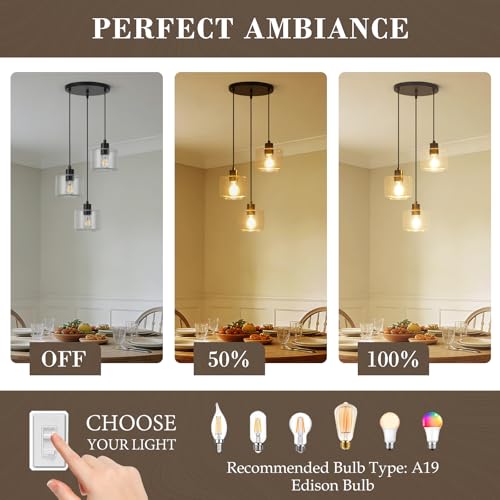 3 Light Pendant Lighting