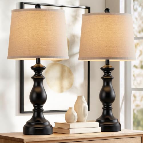 Traditional Table Lamp Set of 2 (2 Count)