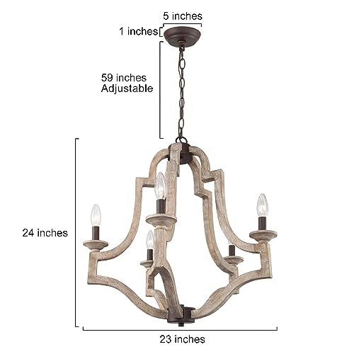 Farmhouse Chandeliers for Dining Room