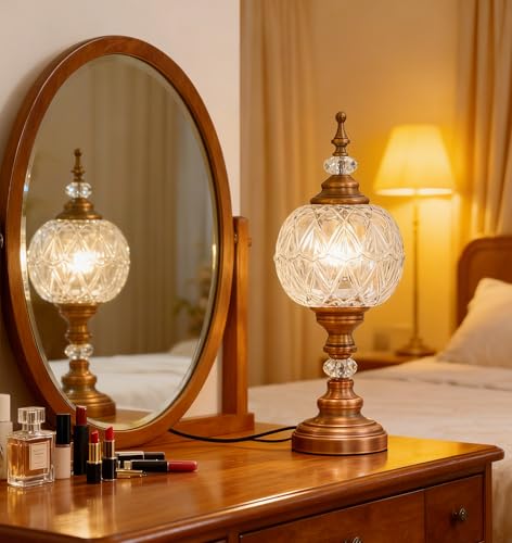Table Lamps Vintage Desk Lamp Plug in Table Light