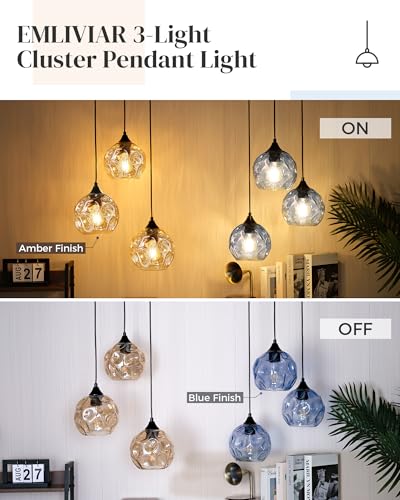 3 Light Globe Hanging Lights