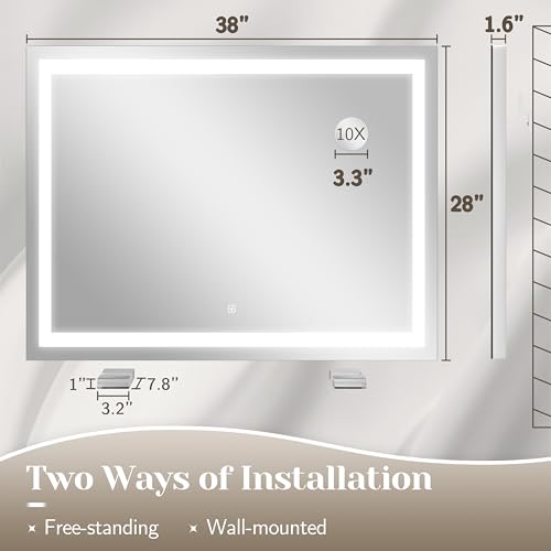 Large Vanity Mirror with Lights