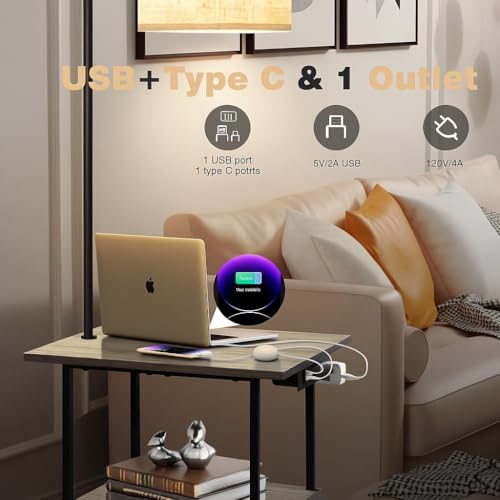 Floor Lamp with Table