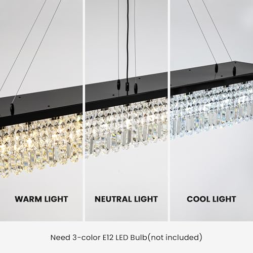 Rectangle K9 Crystal Chandelier