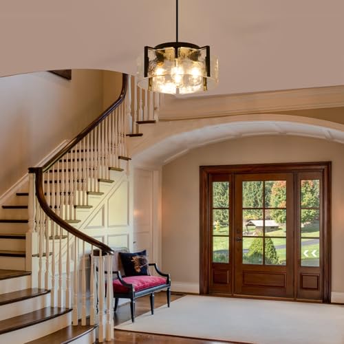 Black Chandelier for Dining Room Light Fixture