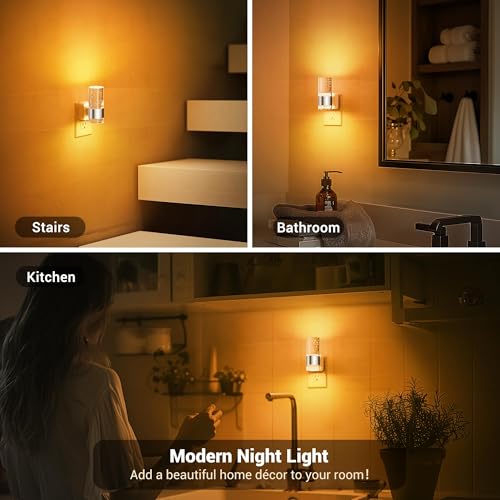 Night Light Automatic Night Lights Plug into Wall (2 Count)