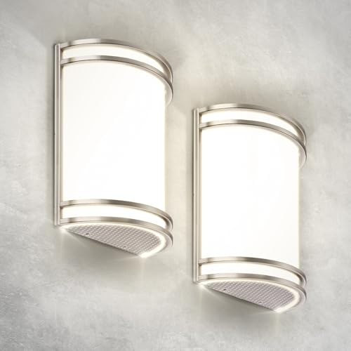 Indoor LED Wall Sconce Lights (2 Count)