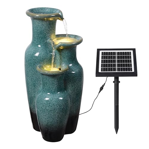 Solar Outdoor Water Fountain