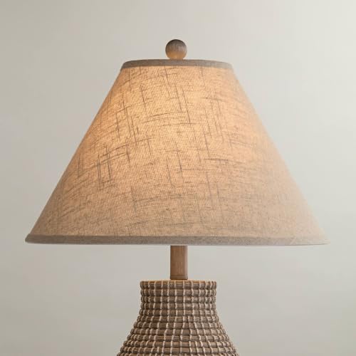 Pre Assembled Denni Fine Large Burlap Empire Shade 6x17x11.5