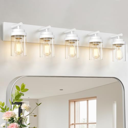 Bathroom Light Fixture White