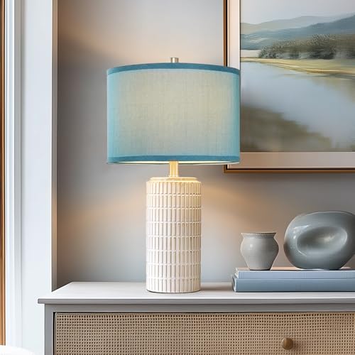 23" Set of 2 Nautical Ceramic Nightstand Table Lamps (2 Count)