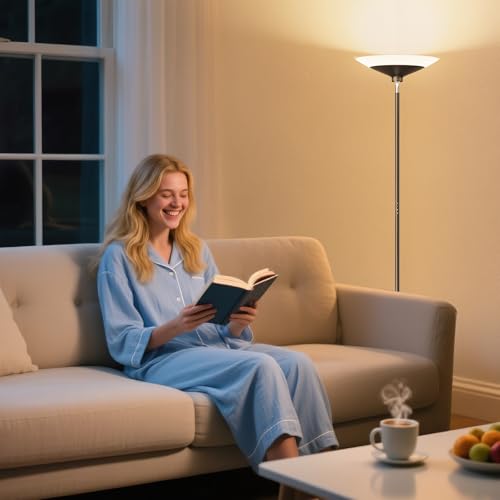 RGB Torchiere Floor Lamp