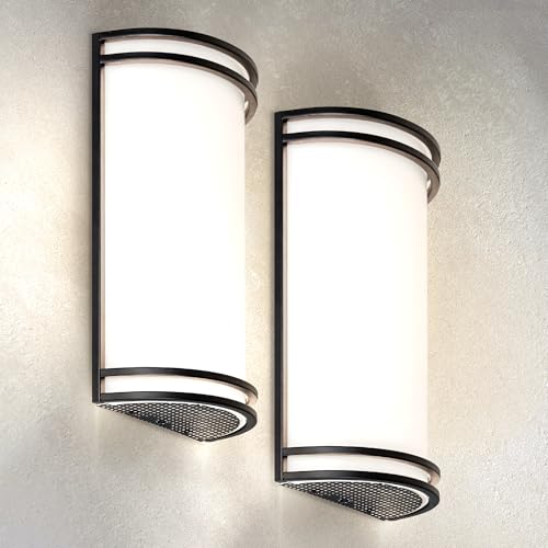 Indoor LED Wall Sconce Lights (2 Count)