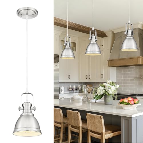 Brushed Nickel Pendant Lights Kitchen Island