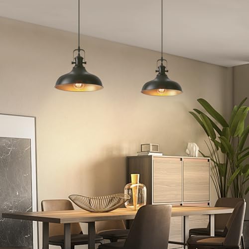 Farmhouse Pendant Lights (2 Count)