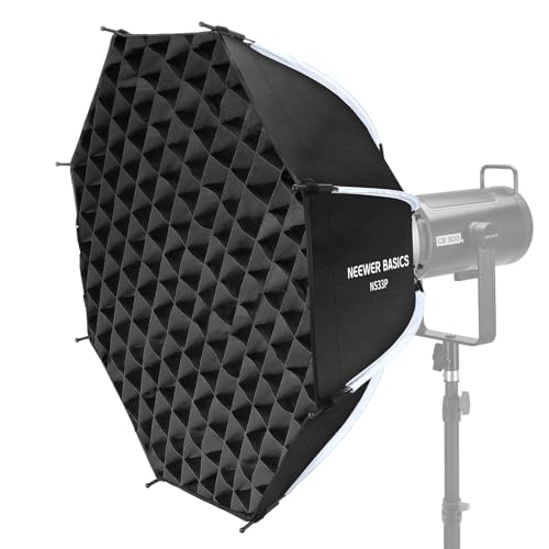 Basics Octagonal Softbox Kit for Studio Photography Video Recording Streaming