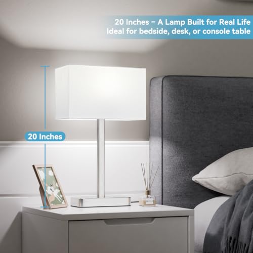 Touch Lamps for Bedroom Set of 2 (2 Count)