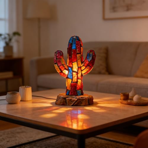 Stained Glass Animal Lamp