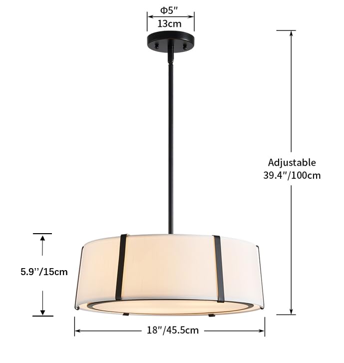 Lighting Drum Pendant Light