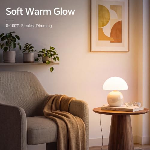 Mushroom Lamp Table Lamps Set of 2 for Bedroom Living Room (2 Count)