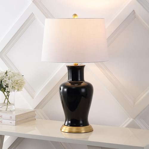 Julian Classic Ceramic Urn Metal LED Table Lamp 29"