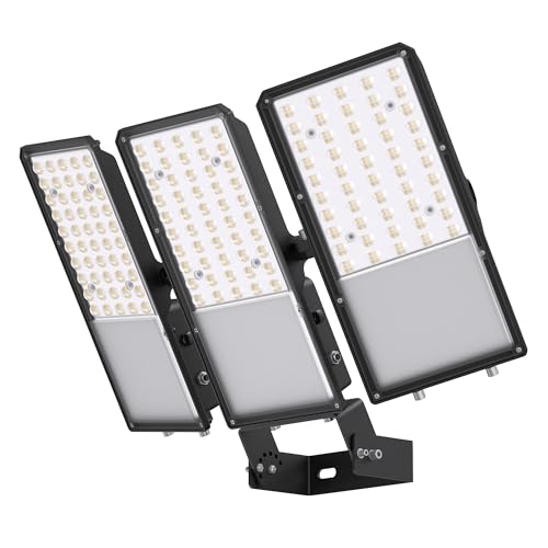 300W Upgraded LED Parking Lot Light with Photocell 45000lm 5000K